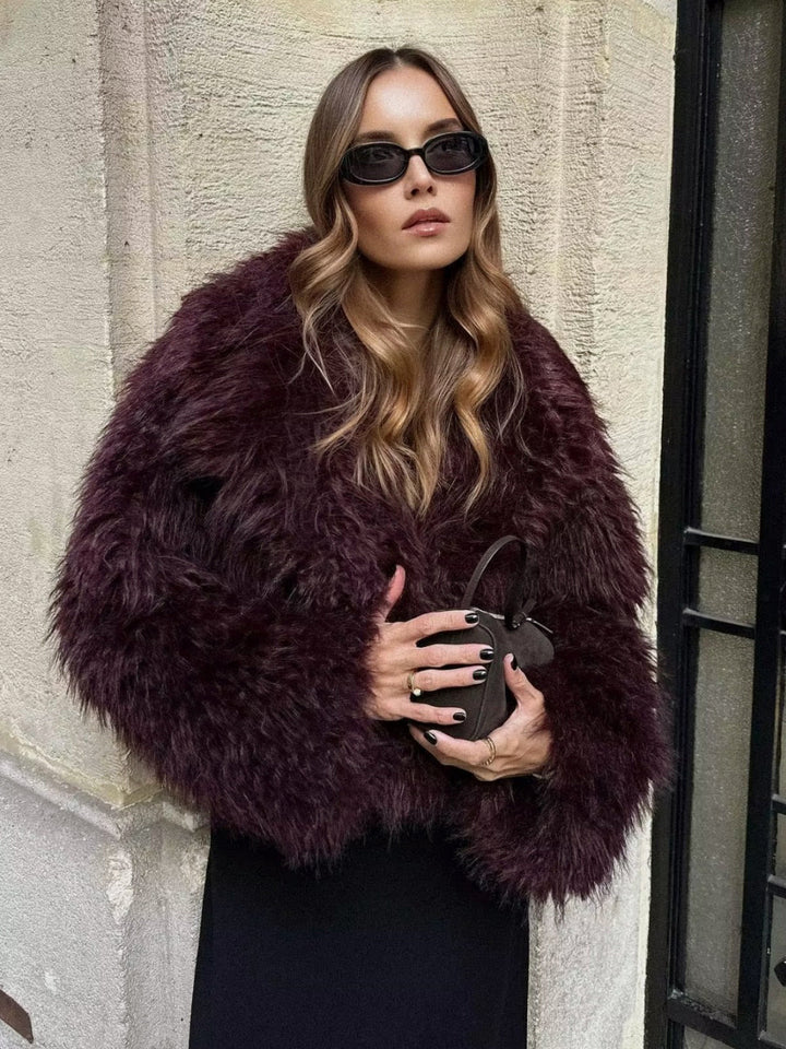 Women's Faux Fur Short Coat