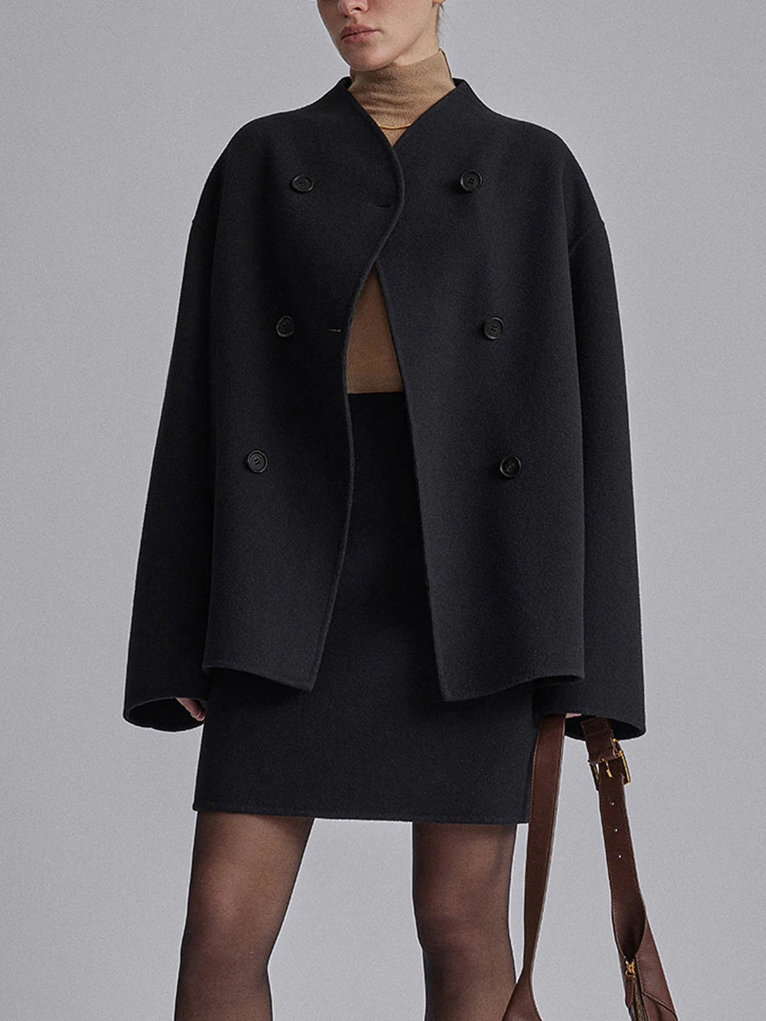 Women's Oversized Double-Breasted Blazer
