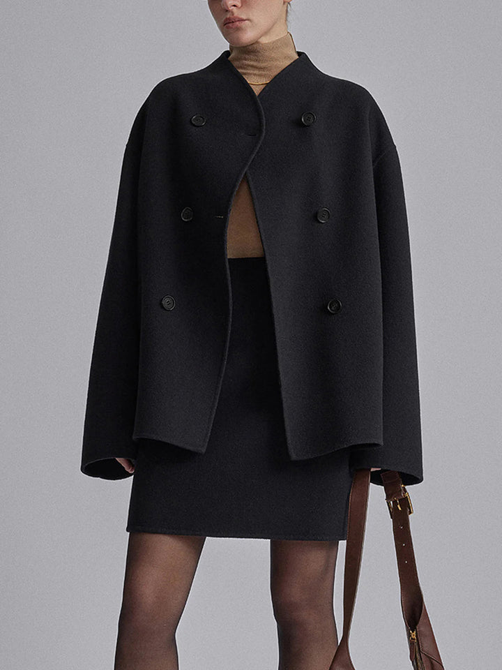 Women's Oversized Double-Breasted Blazer