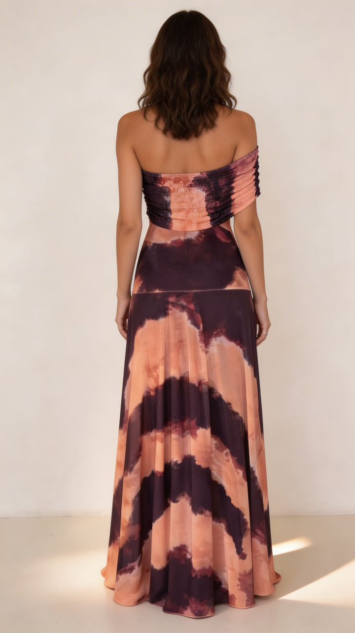 Sol | Long Tie Dye Dress