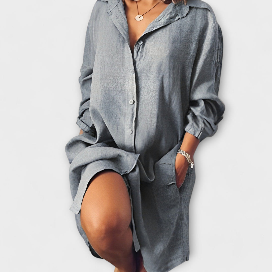 Clara - Linen Everyday Shirt