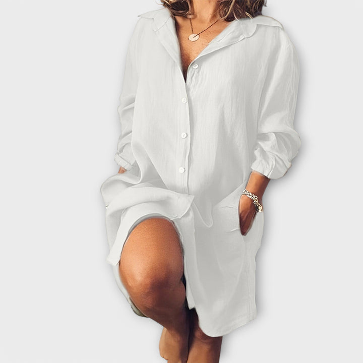 Clara - Linen Everyday Shirt