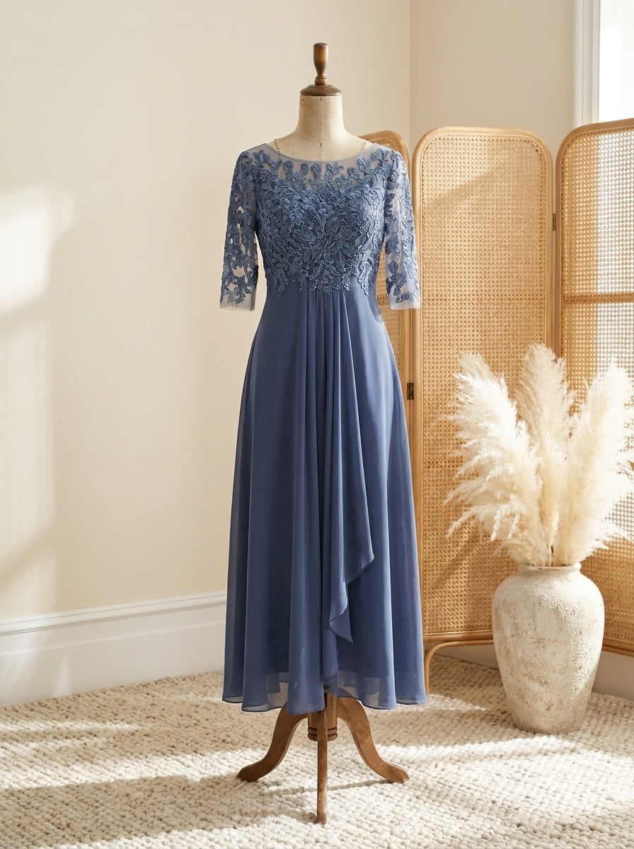 Sabrina | Frilled Midi Dress