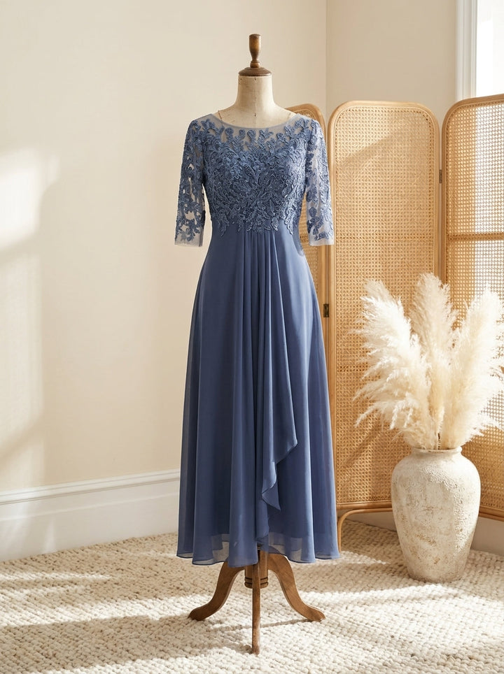Sabrina | Frilled Midi Dress