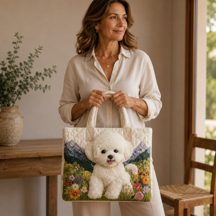 Handmade Bag with Enchanted Dog Theme