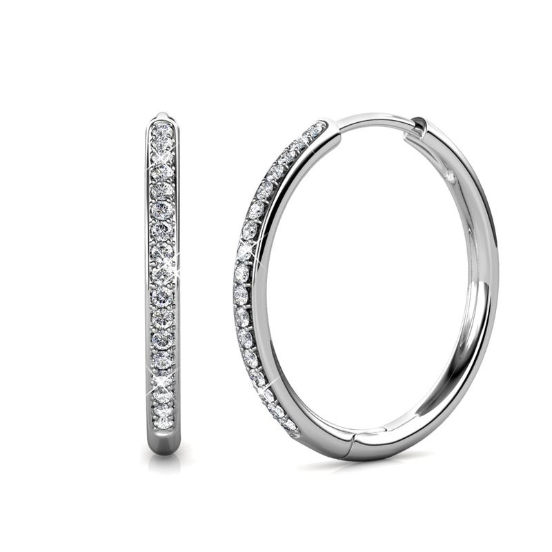 Sorel Pave Gold Earrings