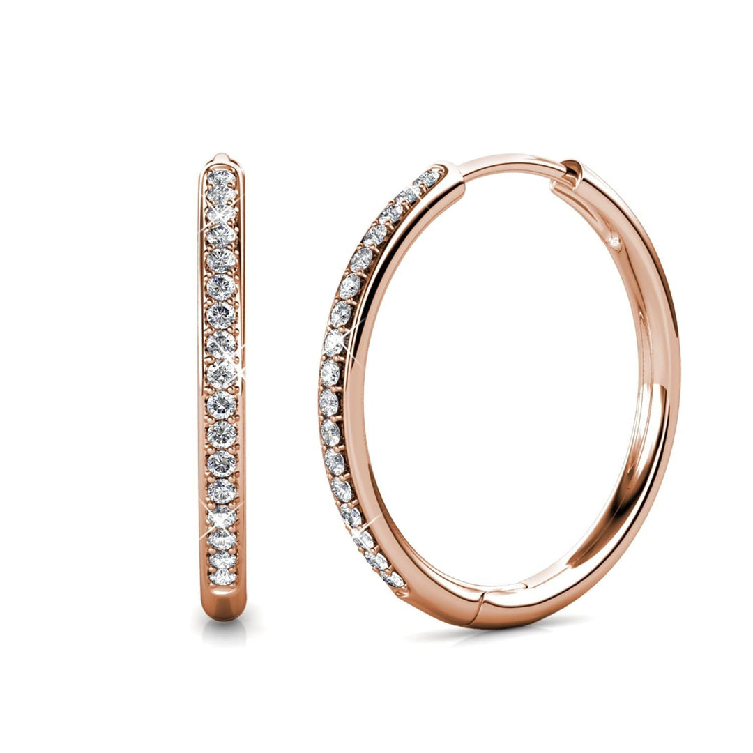 Sorel Pave Gold Earrings