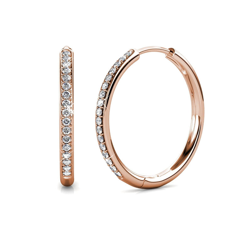 Sorel Pave Gold Earrings