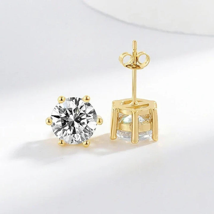 Golden Monster Earrings
