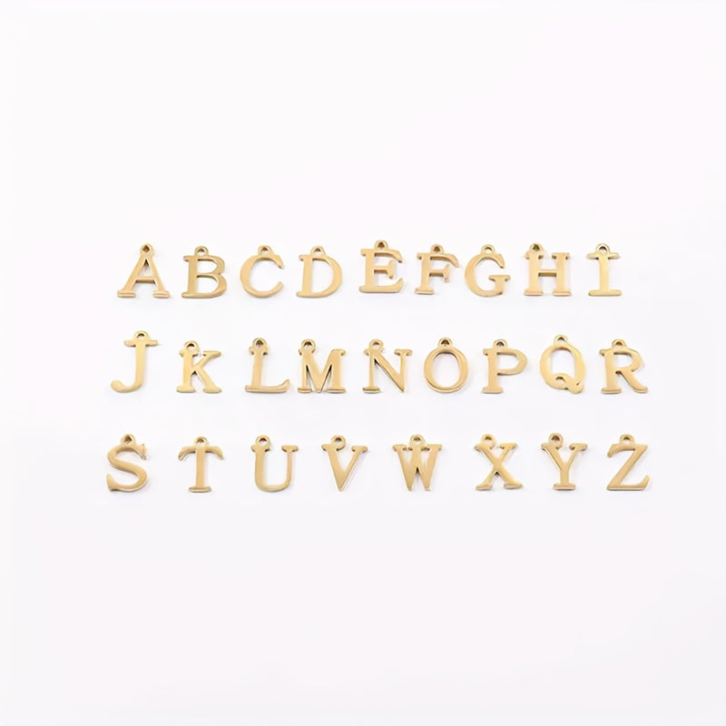 Gold Bracelet with Intersecting Initials