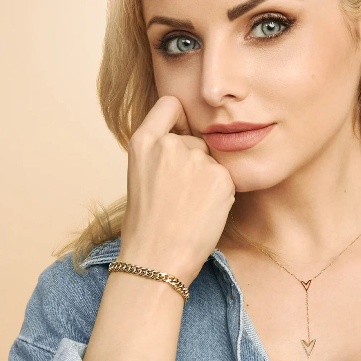 Gold Cuban Bracelet