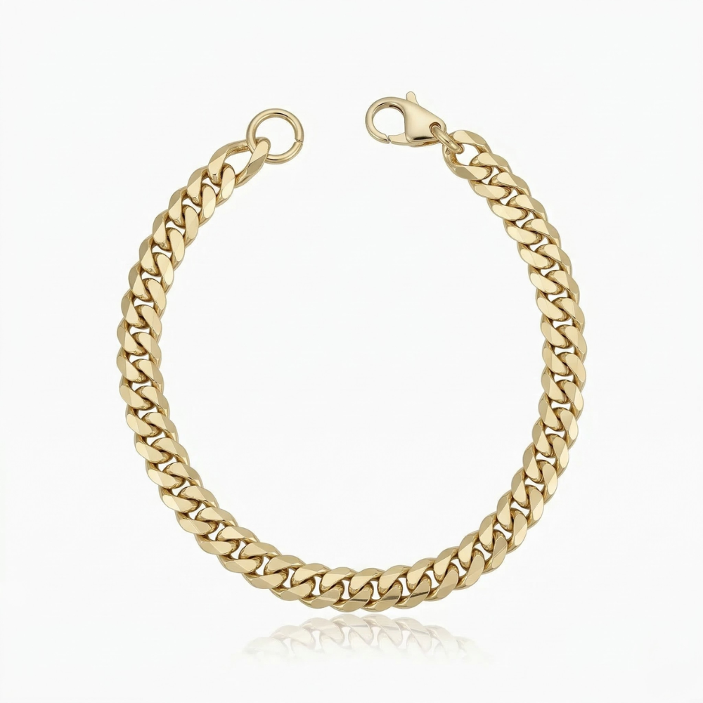 Gold Cuban Bracelet