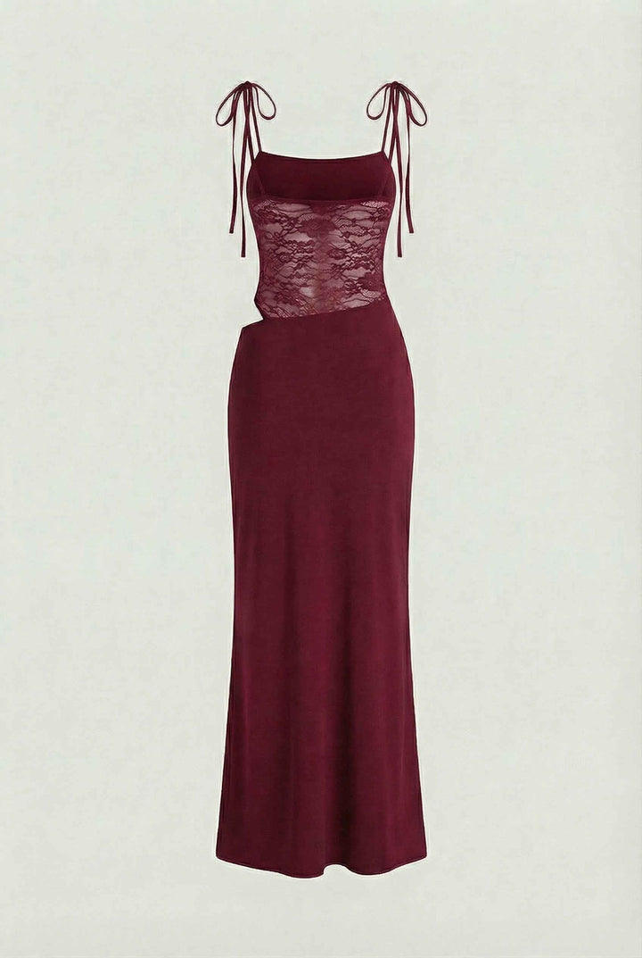 Kamila | Elegant Maxi Dress with Subtle Accents