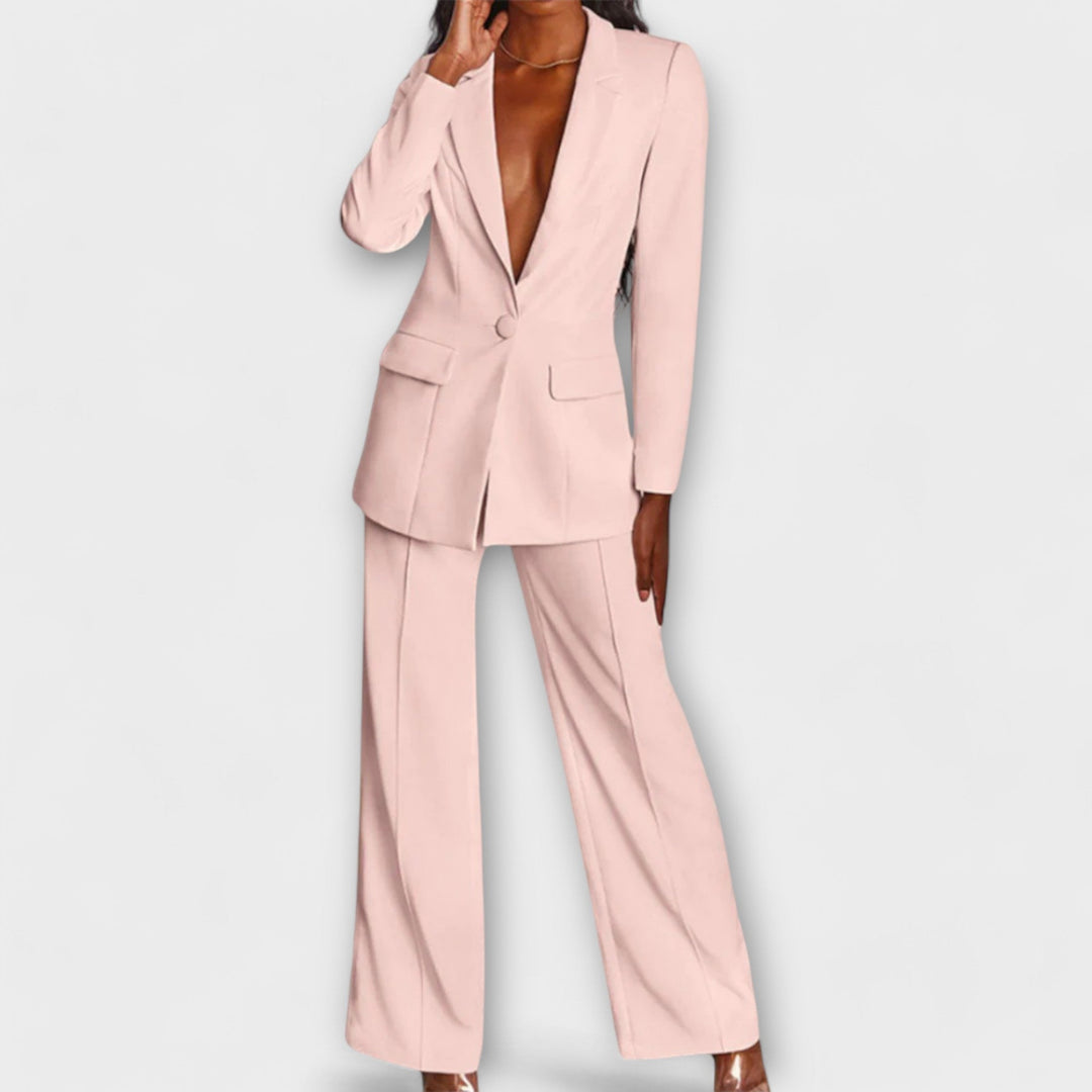 Fernanda - Elegant Women's Blazer and Trousers