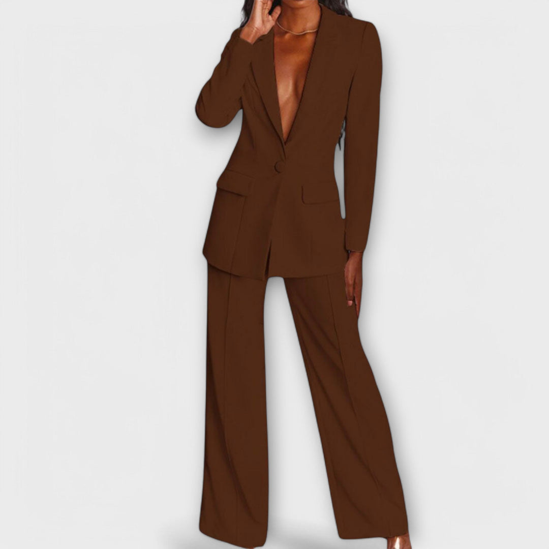 Fernanda - Elegant Women's Blazer and Trousers