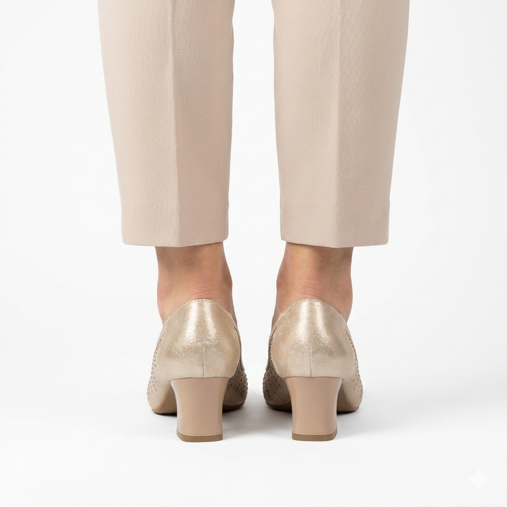 High Heel Lightweight Moccasins