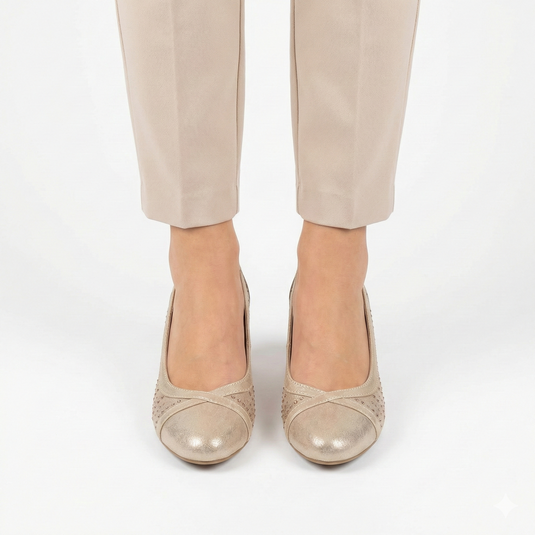 High Heel Lightweight Moccasins