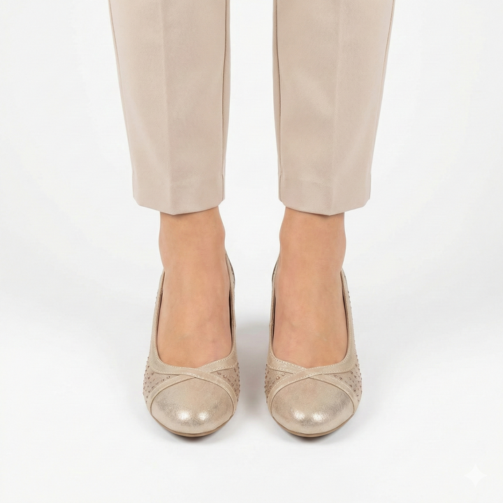 High Heel Lightweight Moccasins