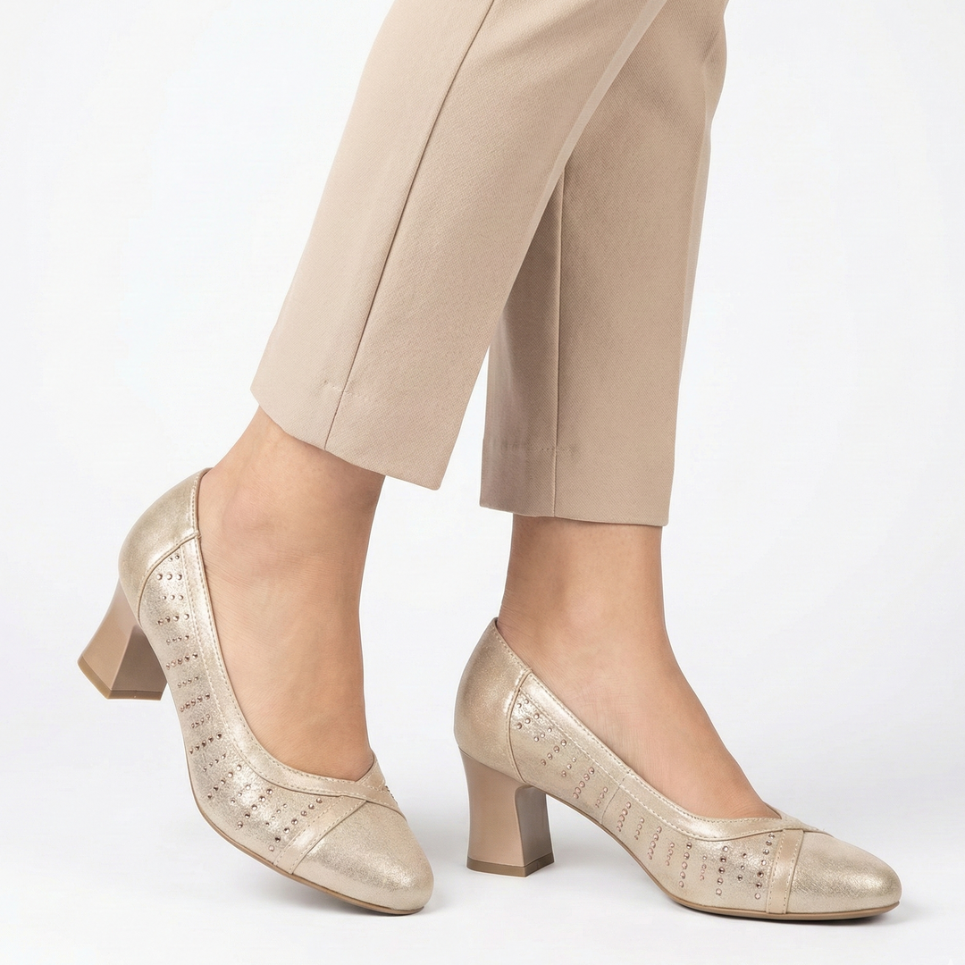 High Heel Lightweight Moccasins