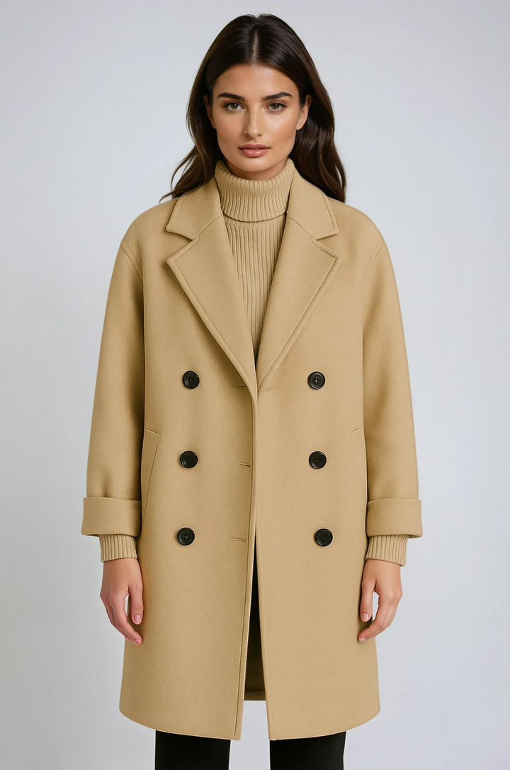 Timeless Women's Belted Wool Coat