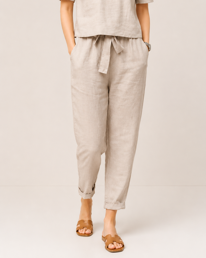 Etela | Relaxed Fit Two-Piece Set with Blouse and Trousers