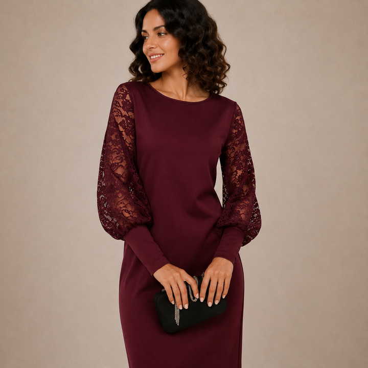 Eliana | Chic and Cozy Midi Dress