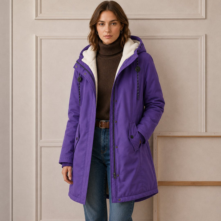 Guadalupe | Cozy Hooded Cold Weather Coat