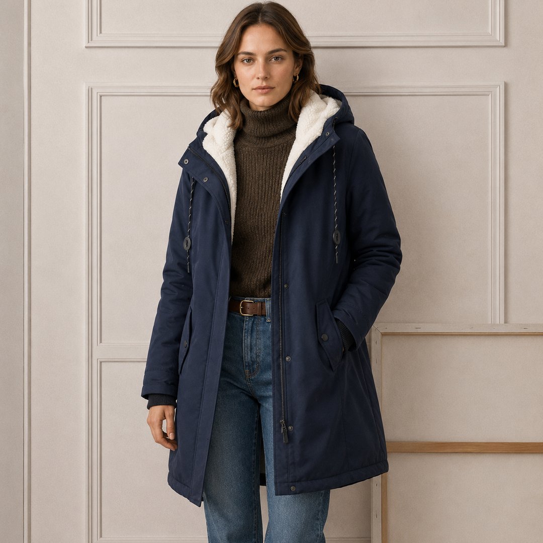 Guadalupe | Cozy Hooded Cold Weather Coat
