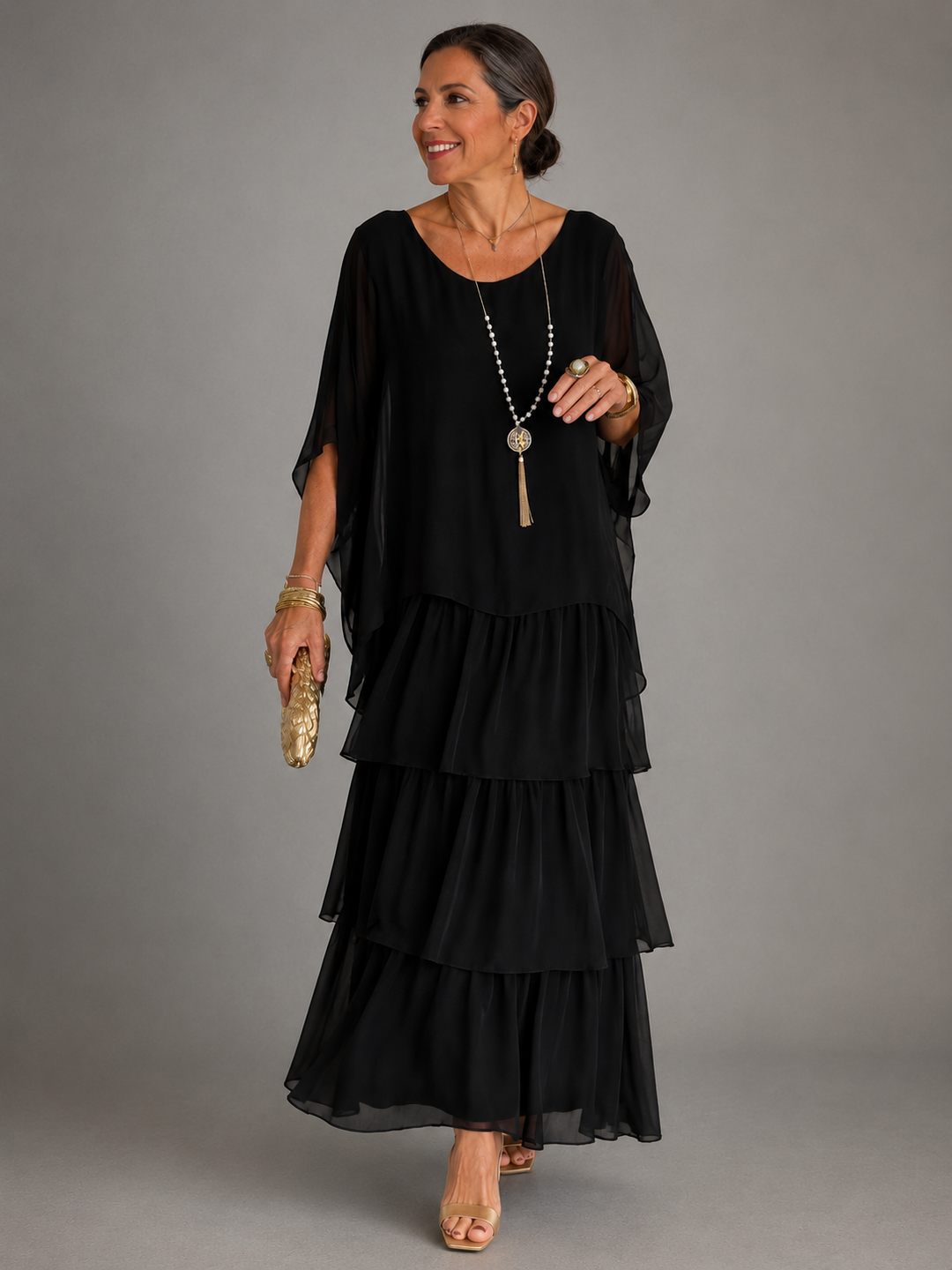 Zoe | Graceful Floral Maxi Dress