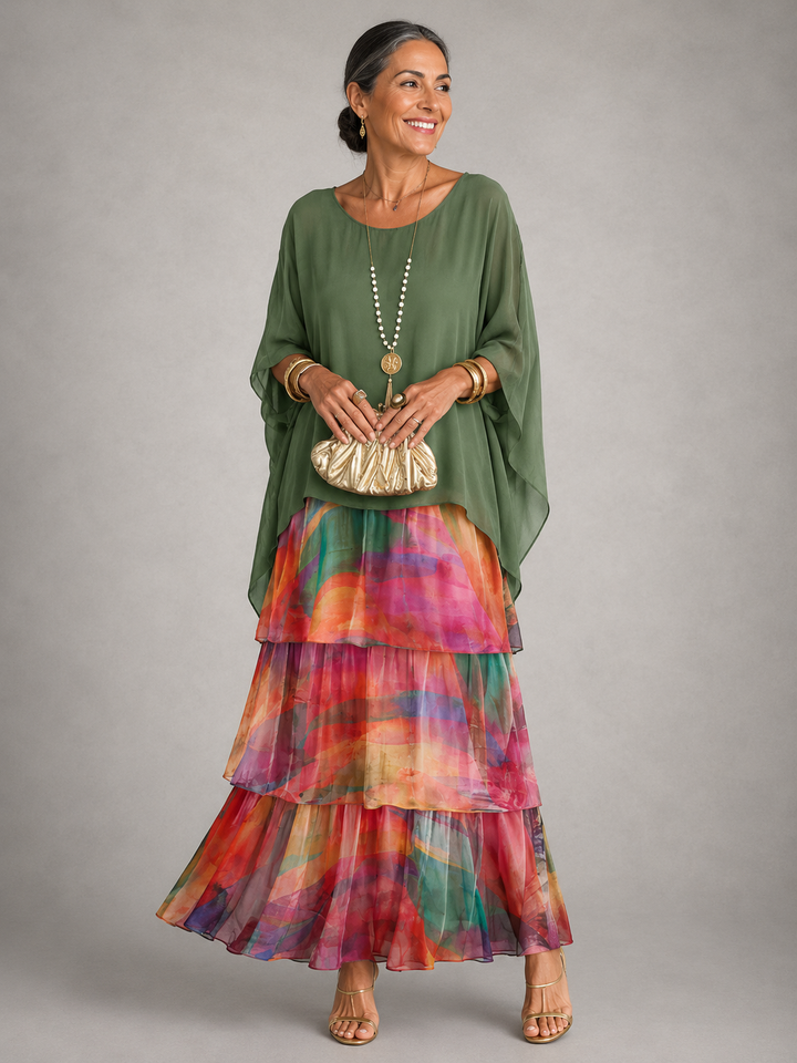 Zoe | Graceful Floral Maxi Dress