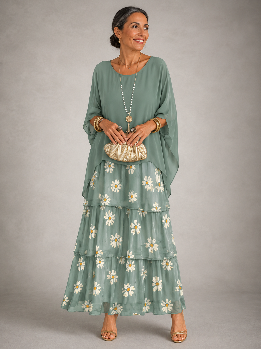 Zoe | Graceful Floral Maxi Dress