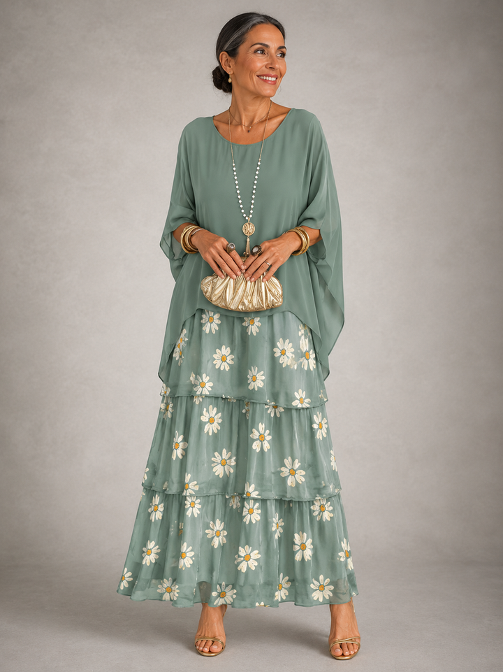 Zoe | Graceful Floral Maxi Dress