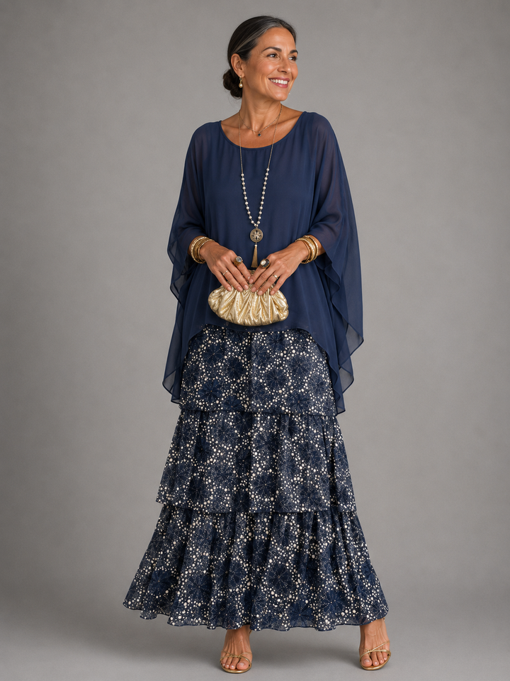 Zoe | Graceful Floral Maxi Dress