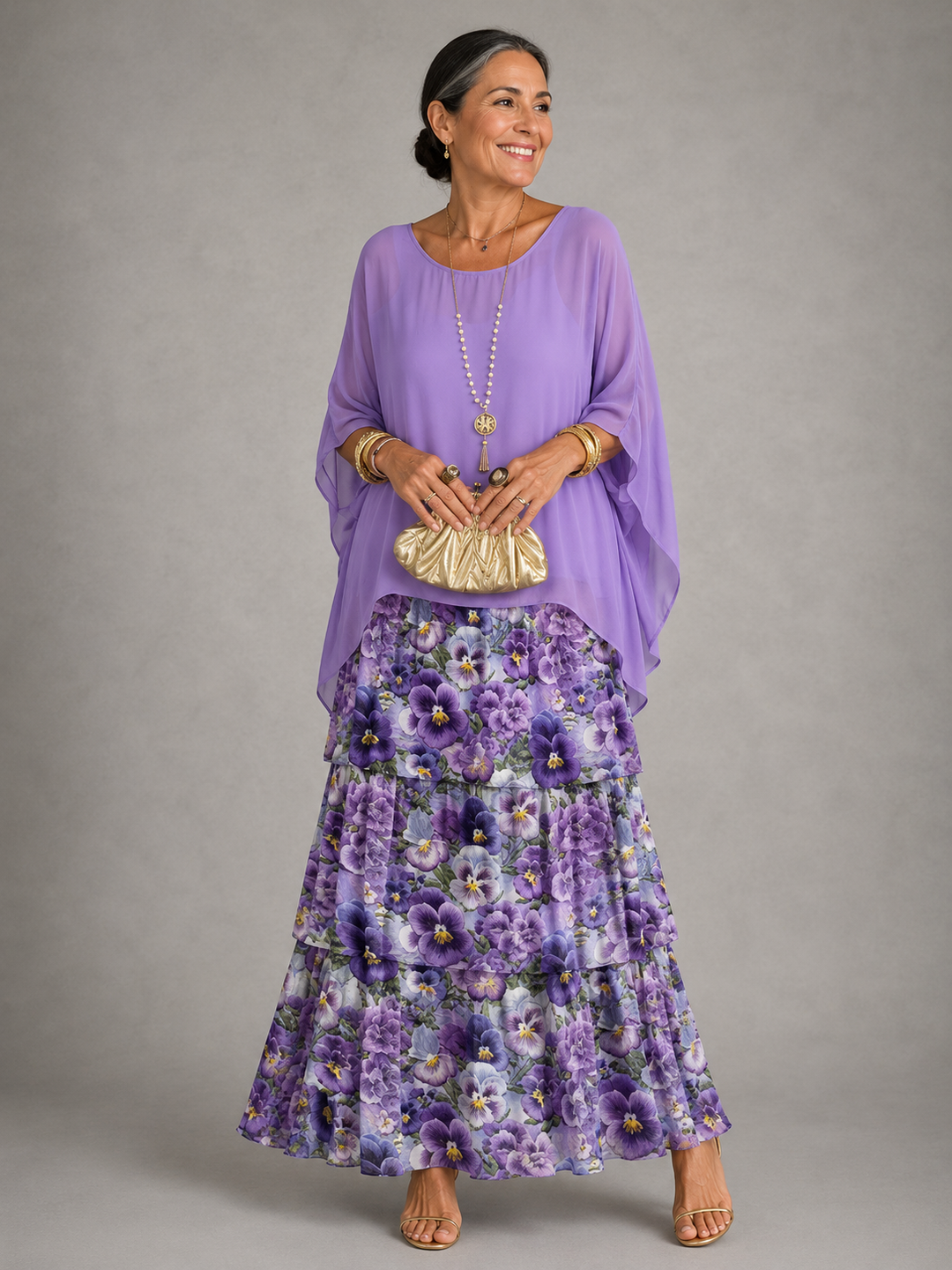 Zoe | Graceful Floral Maxi Dress