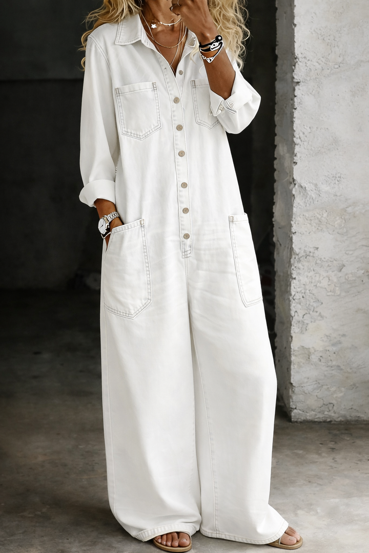 Patrícia - Relaxed Fit Casual Jumpsuit