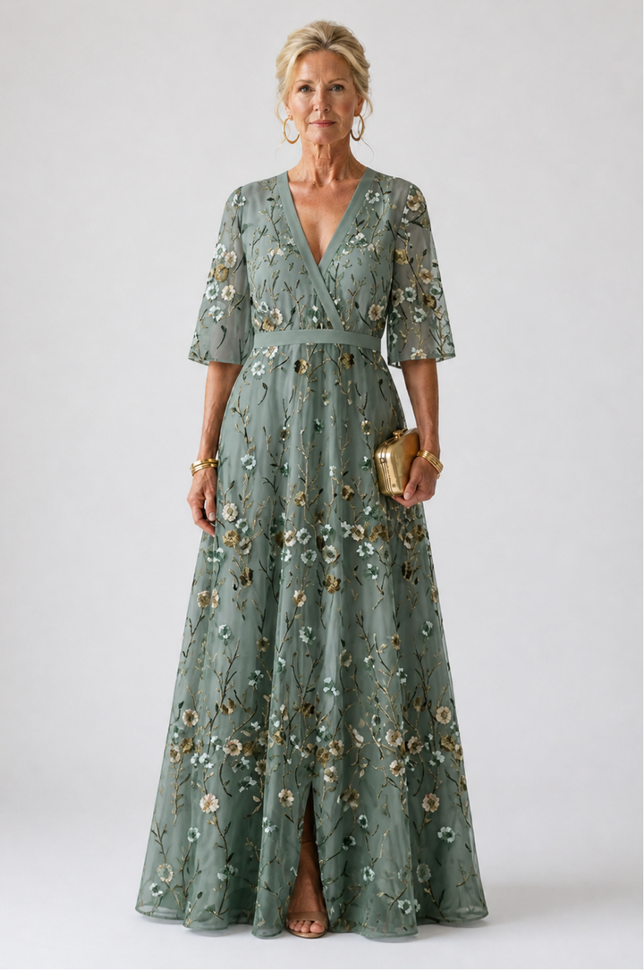 Stella | Long Floral Dress