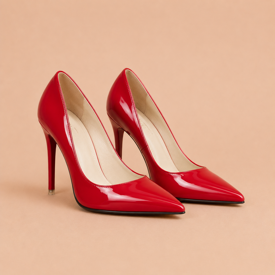 Victoria - Stiletto with elegant pointed toe and two-tone interior
