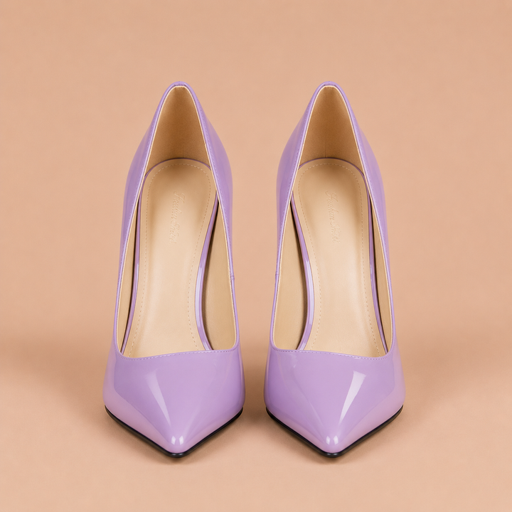 Victoria - Stiletto with elegant pointed toe and two-tone interior
