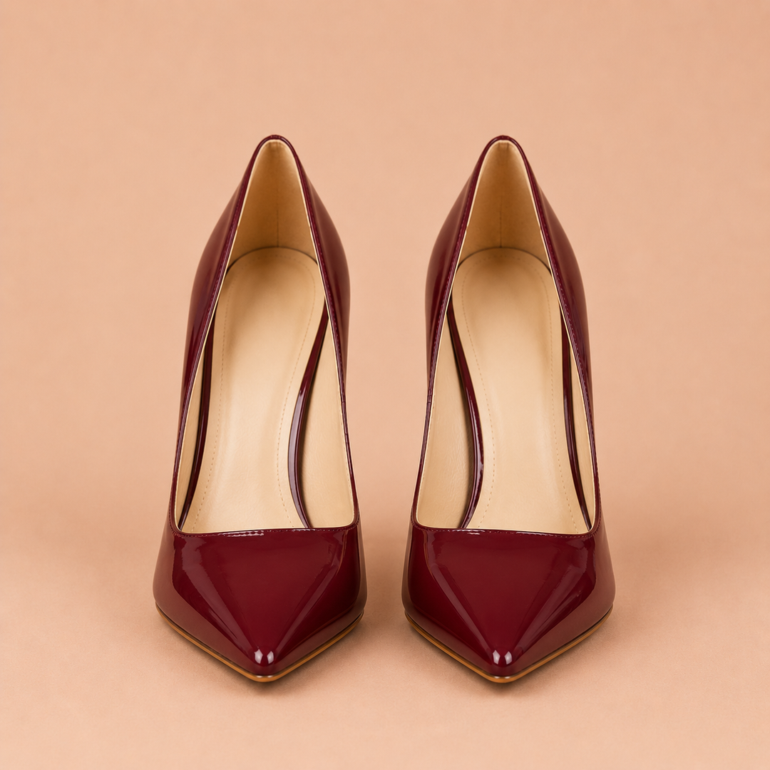 Victoria - Stiletto with elegant pointed toe and two-tone interior