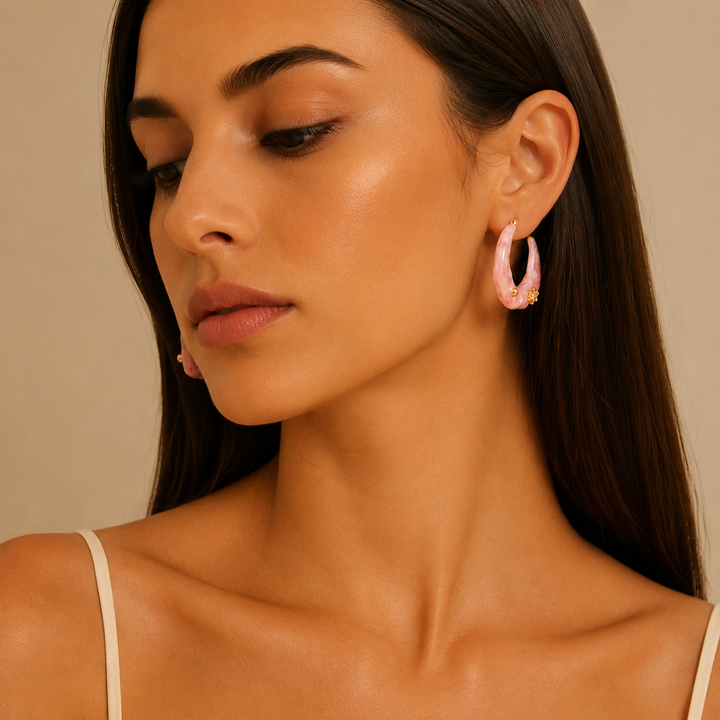 Irregular Colourful Earrings