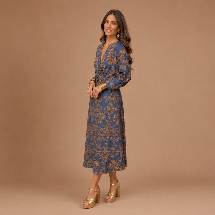 Olhao - Midi Dress with Print