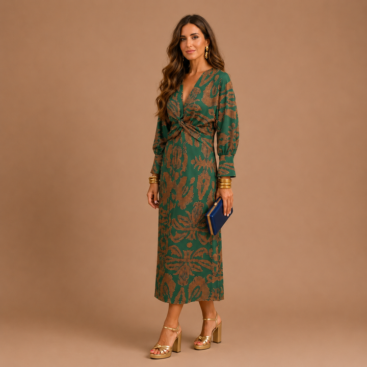 Olhao - Midi Dress with Print