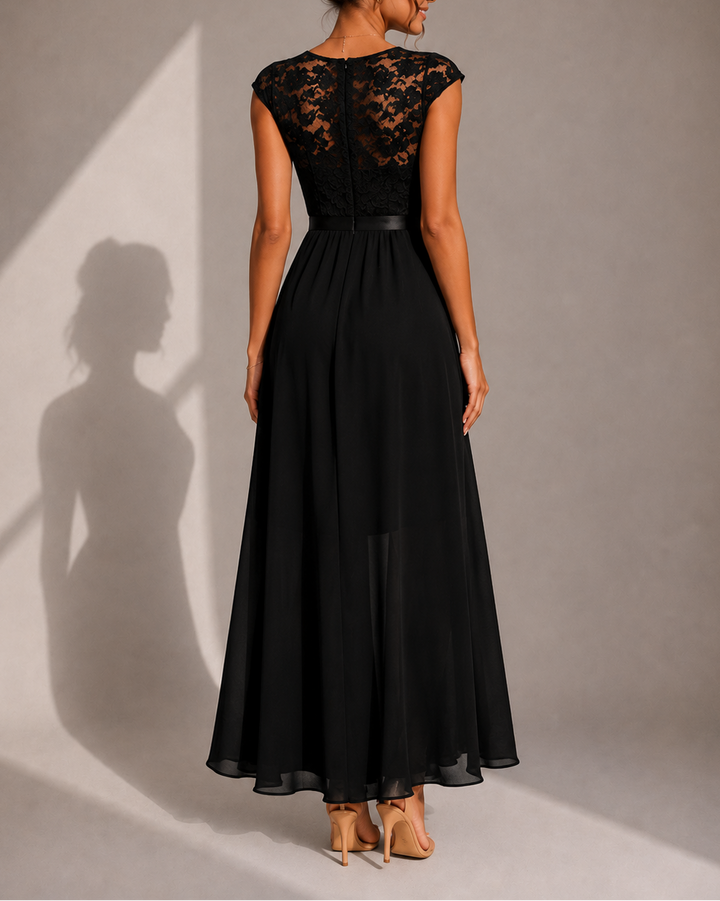 Justína | Ruffled A-Line Maxi Dress