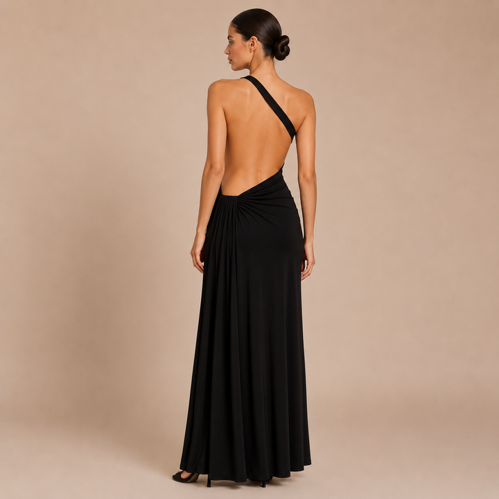 Cecilia - Long Dress with One Shoulder
