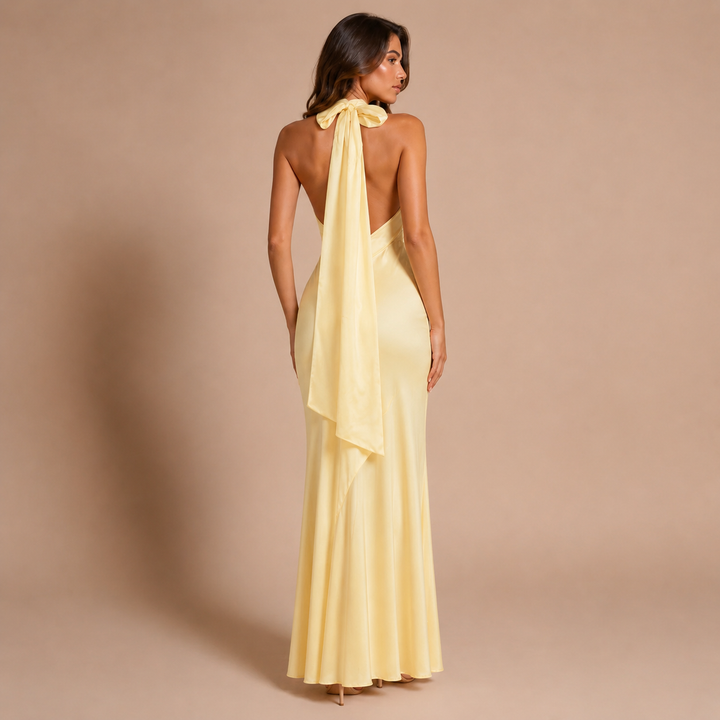 Martina - Dress with Satin Detail