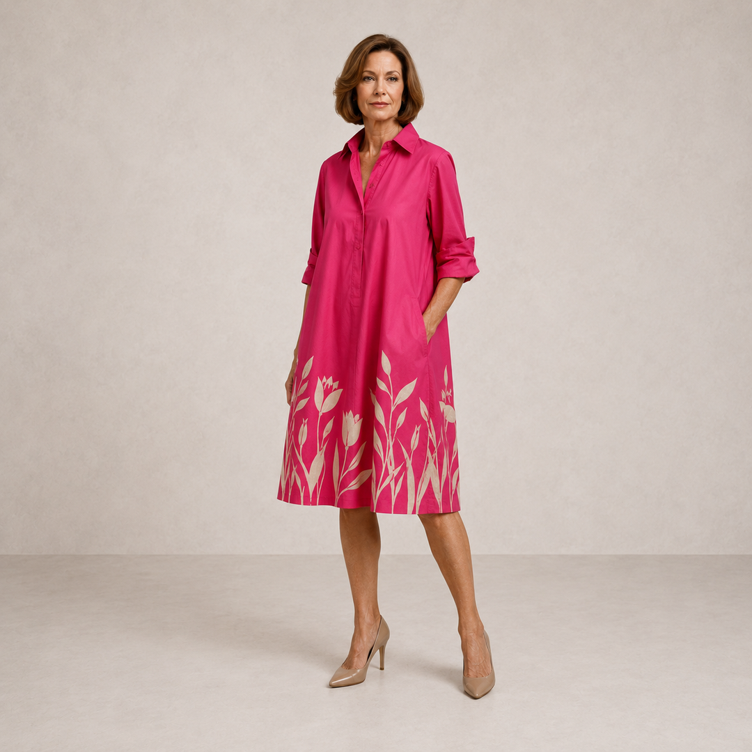 Nara | Roiko Relaxed Fit Midi Dress