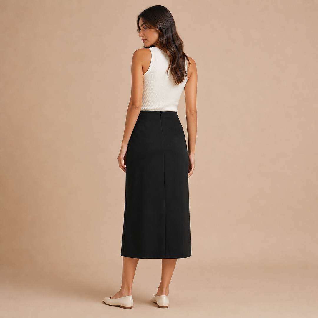 Alma – Midi Skirt with Classic Inspiration and Modern Styling Sensibility