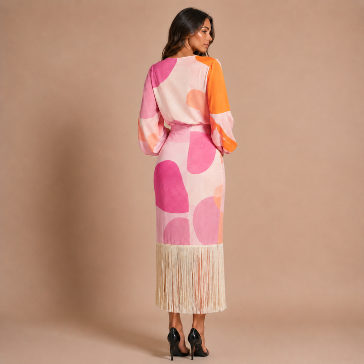 Calíope - Luxurious dress with a dazzling appearance