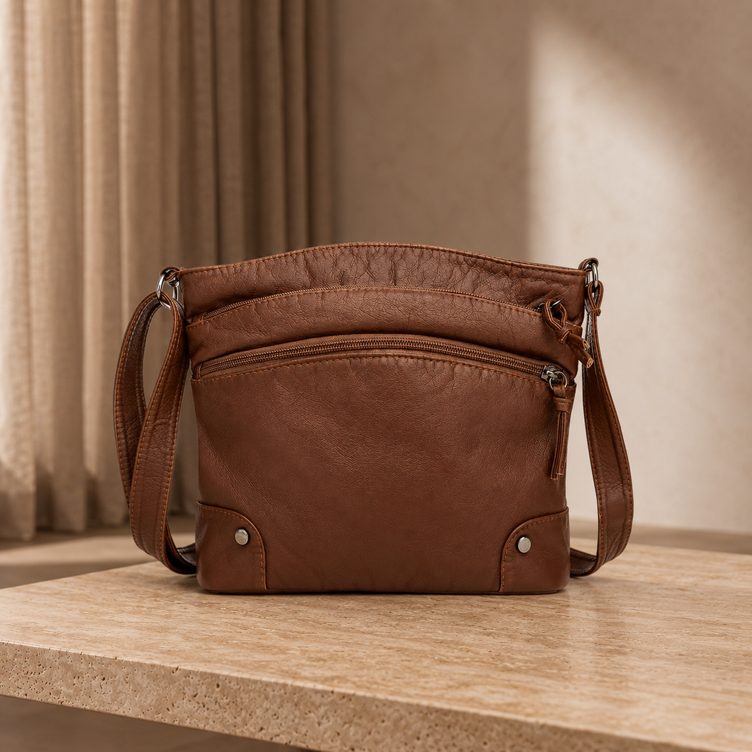 Freya - Leather Shoulder Bag