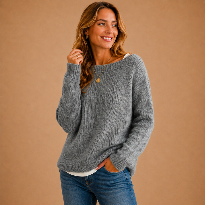 Knitted Top with Minimal Design